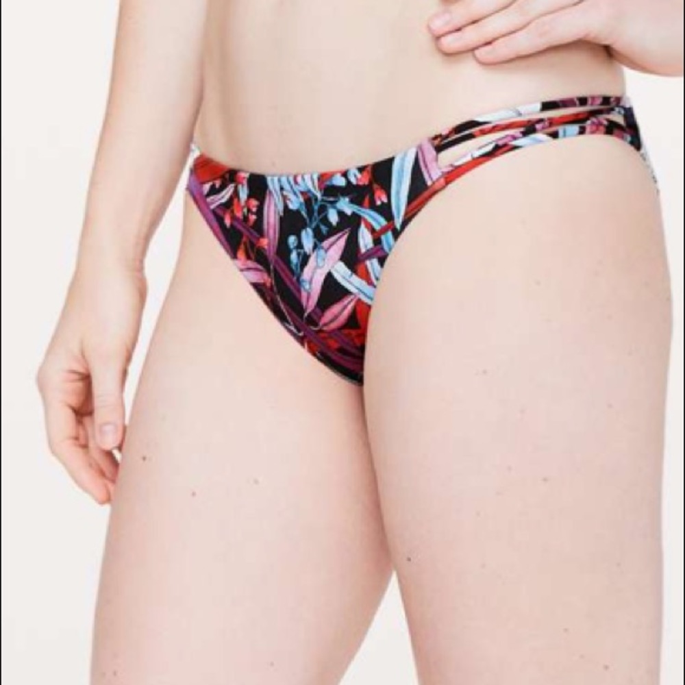 Lululemon Shoreline Bikini Bottom Lush Lillies